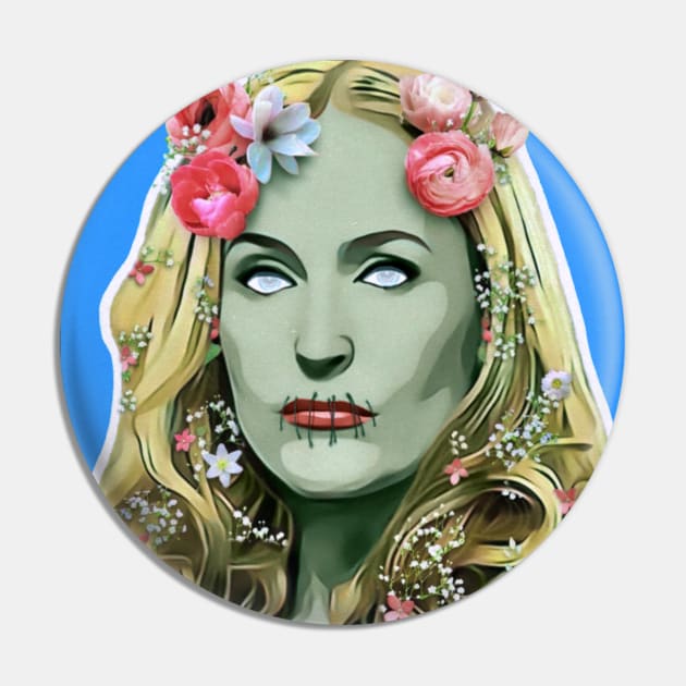 Bedelia Bride of Hannibal Zombie Pin by OrionLodubyal