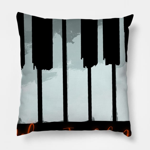 Make a Joyful Noise Piano Keys Pillow by Mi Bonita Designs