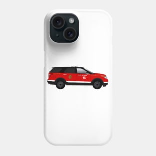 Chicago Fire Department battalion Chief car Phone Case