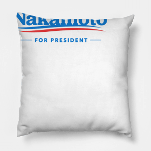 Nakamoto for President Pillow