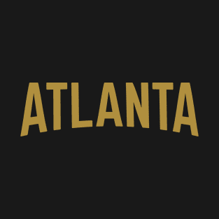 Atlanta City Typography T-Shirt