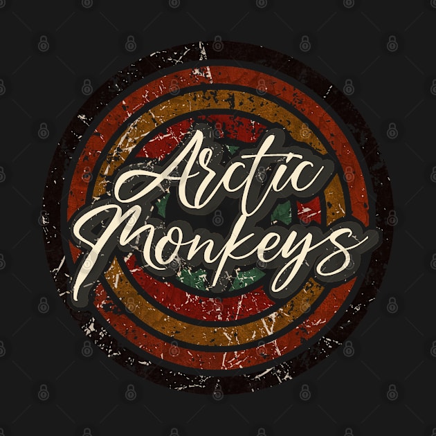 Arctic Monkeys - vintage design on top by agusantypo