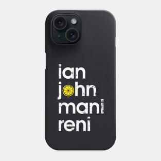 The Stone Roses Members Indie Manchester Integrated Lemon Phone Case