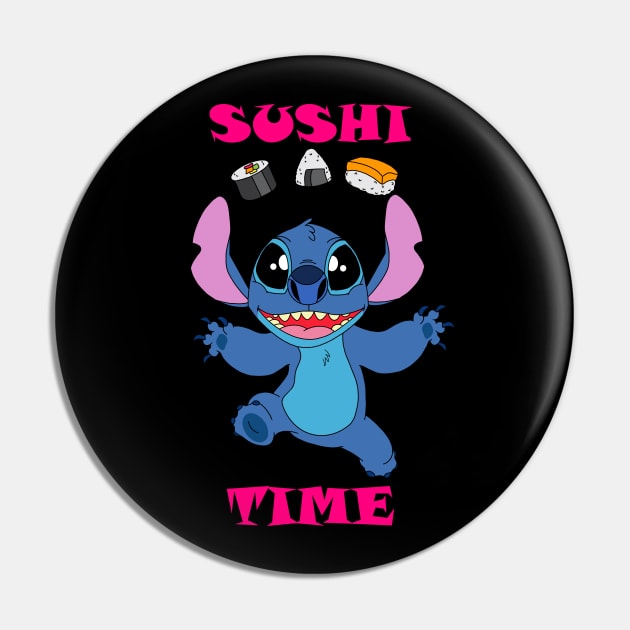 Sushi Time Pin by garciajey