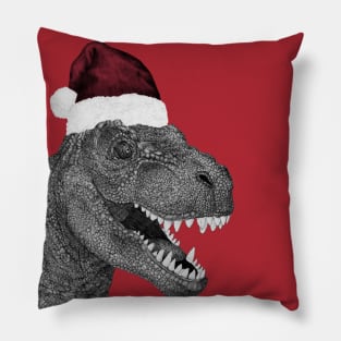 Santa-saurus Rex Pillow