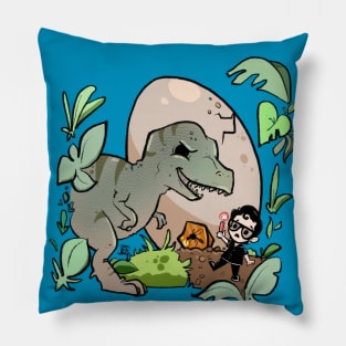 Jurassic Life Uhh Pillow