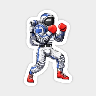 Boxing Astronaut Magnet