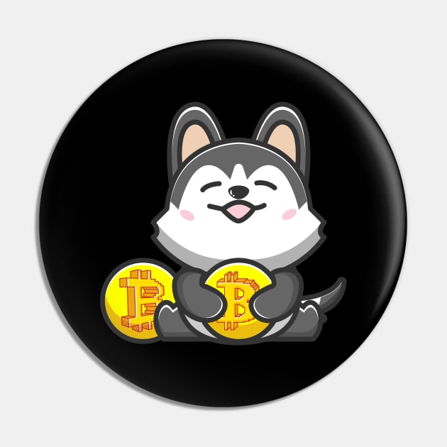 dog huging bitcoin Pin by fflat hds