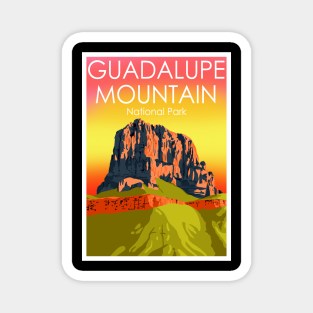 Guadalupe Mountain Magnet