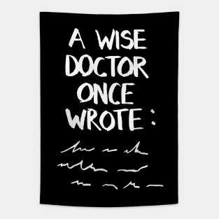 Wise Doctor! Tapestry