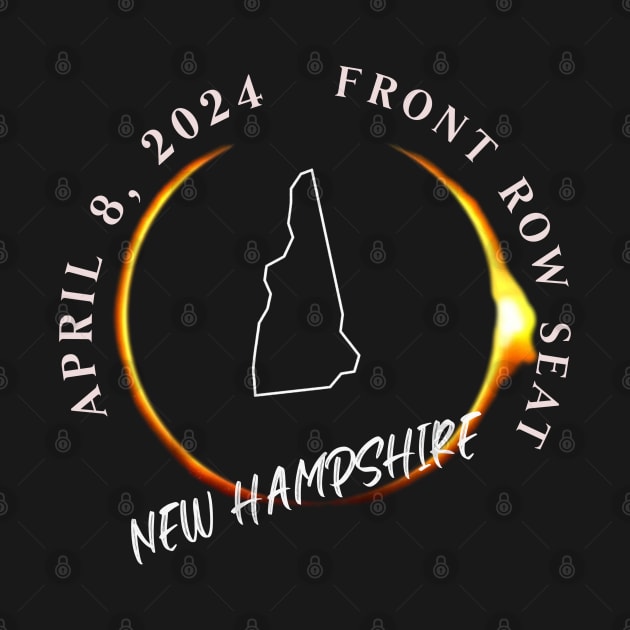 2024 New Hampshire Eclipse Front Row Seat To Total Darkness by SmoothVez Designs