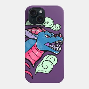 Dragon Skies - Teal Phone Case