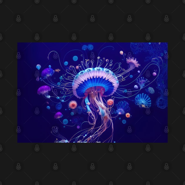 Sea Fantasy - Dancing Jellyfish by machare