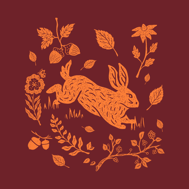 Cottagecore Wild Hare Rabbit by soulfulprintss8