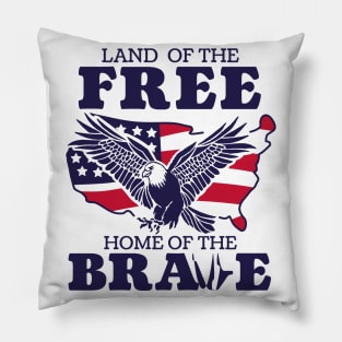 Eagle of Freedom Emblem Pillow