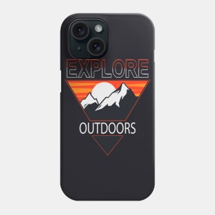 Explore Outdoors Hiker Gift Phone Case