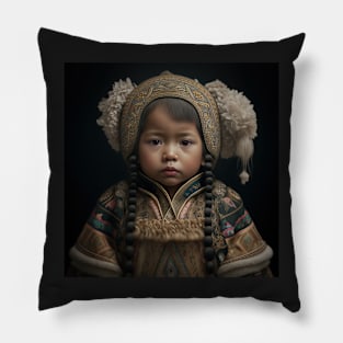 Living Dolls of Ambiguous Royal Descent Pillow