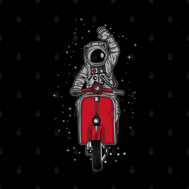 ASTRONAUT RIDE SCOOTER by beanbeardy