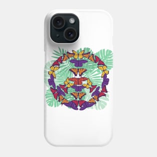 Butterfly design awesome peace slogan Phone Case