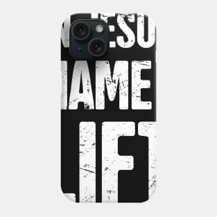 Lift - Gift For Christian Workout Gym Fans Phone Case