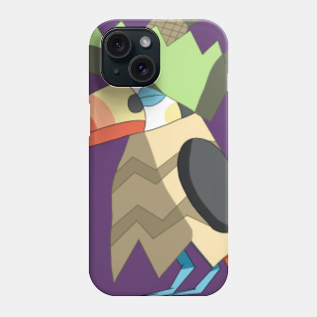 Tropical Toucan Wearing Poncho and Sombrero Phone Case by JennaBunnies