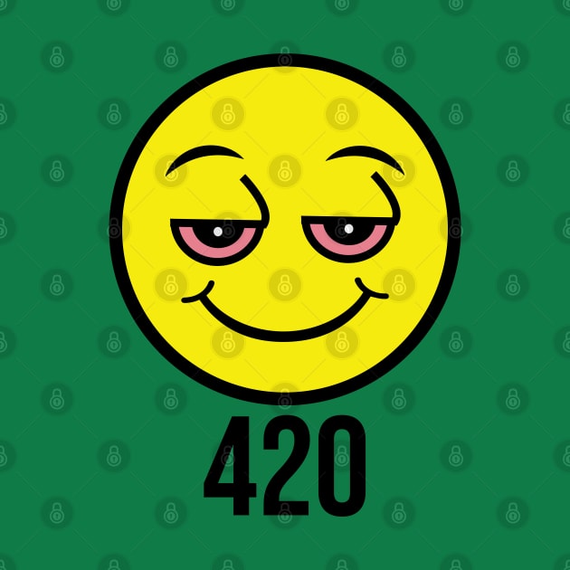 420 Smiley by MightyShroom