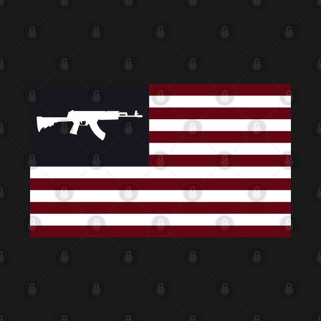 Ak47 American Flag by MimicGaming