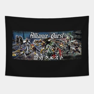 Alliance Quest "United Protector of Kamura X Elgado" Tapestry