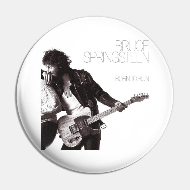 Bruce Springsteen Born to Run Pin by PUBLIC BURNING