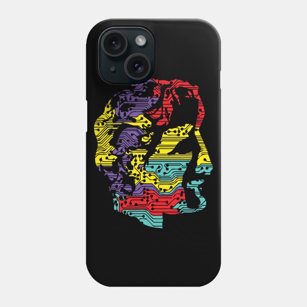 Cyberman-The Man of the Future Phone Case by jazzworldquest