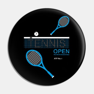 Big Tennis (color) Pin