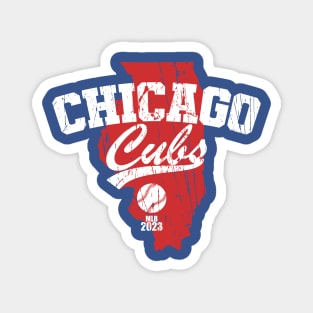 Chicago, Illinois - The Cubbies - 2023 Magnet