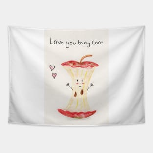 Lovs you to my core Tapestry