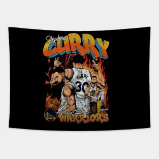Steph Curry - Warriors Vintage Tapestry