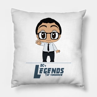 Tiny Gary Green Waving Pillow