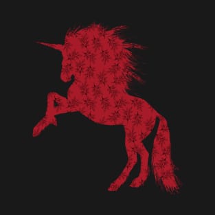 Red Unicorn T-Shirt