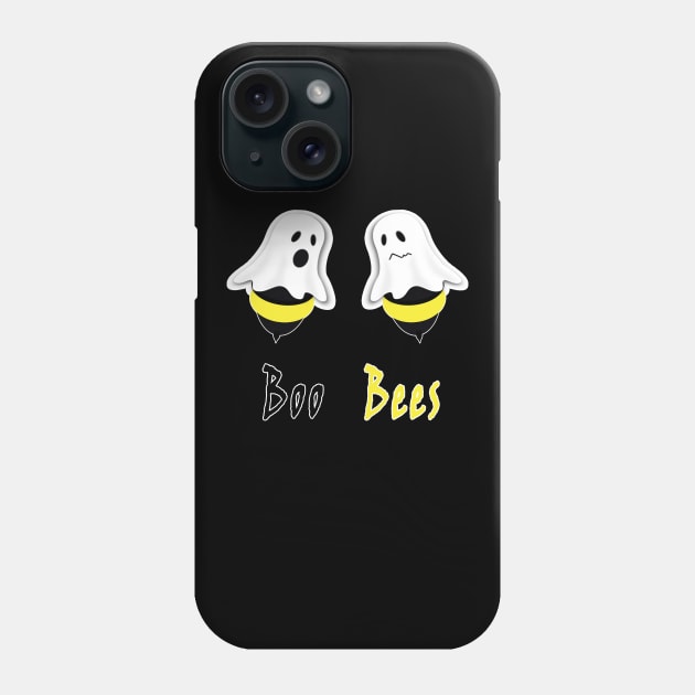 Boo Bees Funny Couple with Costume's Halloween party Phone Case by salah_698