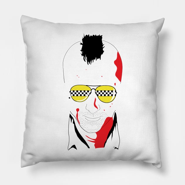 Taxi Driver Pillow by Aefe