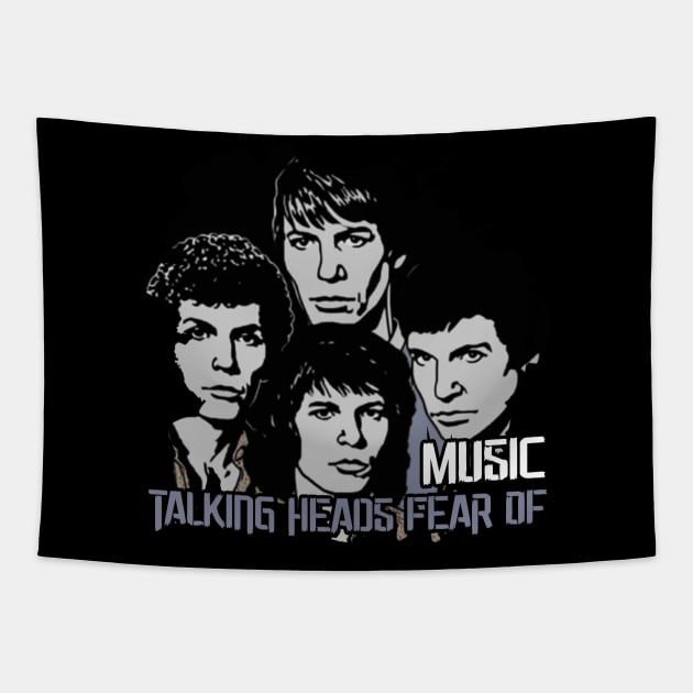 TALKING HEADS FEAR OF MUSIC Tapestry by Pixy Official