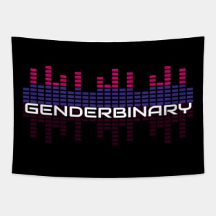 Music Equalizer Bars - Gender Binary Tapestry