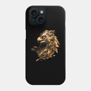 gold eagle Phone Case