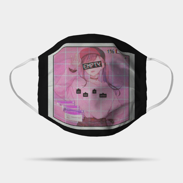 Anime Aesthetic Anime Mask Teepublic