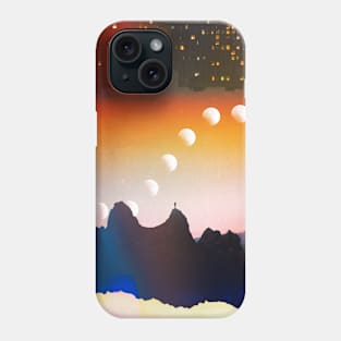 City Moon Phases Phone Case