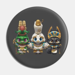 Egyptian Trio Pin