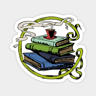 Books and coffee for me! Magnet