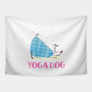 Yoga Dog Tapestry