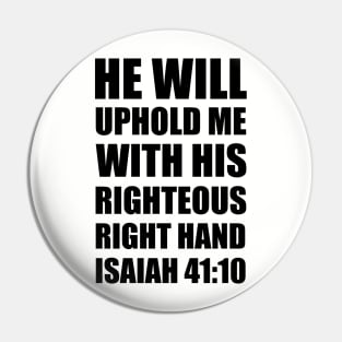 Isaiah 41-10 Inspiring Scripture Personalized Pin