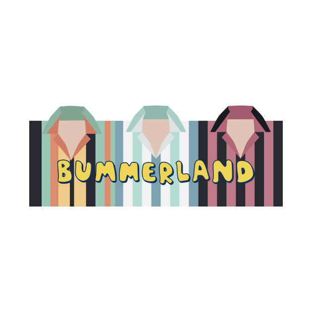 AJR "Bummerland" Display Strip 1 by NoahStDesigns