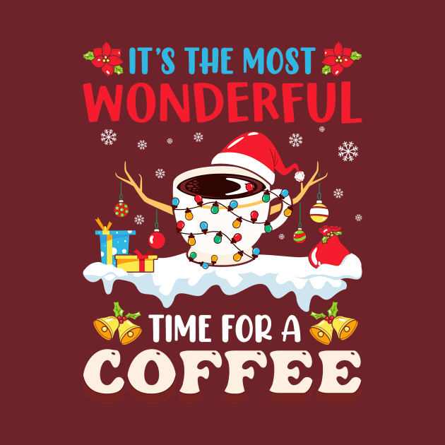 it's the most wonderful time for a coffee christmas by wfmacawrub