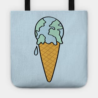 Ice cream earth Tote